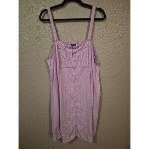 Women’s Embroidered Slip Sleep Dress, Lavender, Roller Rabbit x Target Size 1X